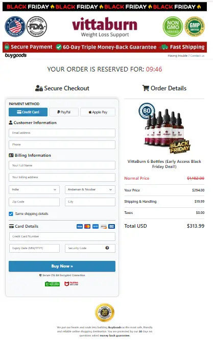 Secure Checkout Form